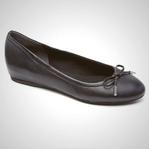 Rockport Flats For Womens Grey - truFLEX Fly Knit Ballet - HJ4857362