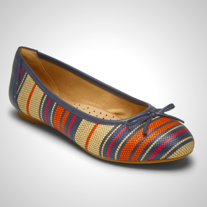 Rockport Flats For Womens Navy - Cobb Hill Maiika Ballet - WQ9081726