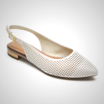 Rockport Flats For Womens Black - Total Motion Shea Perforated Bow - ZW0469853