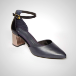 Rockport Heels For Womens Black - Sharna Cross-Strap - RL9701862