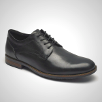 Rockport Men's Charlee Waterproof Oxford Shoes - Black Plain Toe