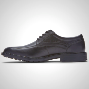 Rockport Men's Black Sherwood Apron Toe Oxford Shoes - CL1379245