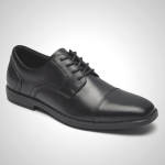 Rockport Men's Black Kenton Plain Toe Oxford Shoes - CT4183695