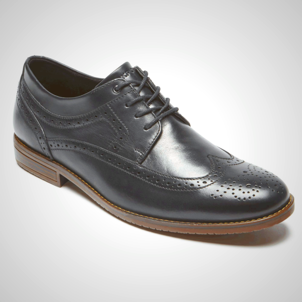 Rockport Men's Dark Brown Oxfords - Charles Road Plain Toe CK2140579