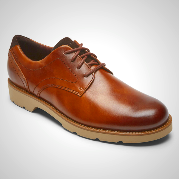 Rockport Men's Brown Oxfords - Sharp & Ready 2 Plain Toe HT2815079