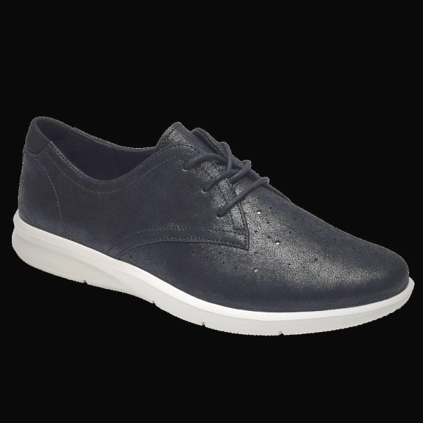 Rockport Oxfords For Womens Black - Ayva - EO9612530