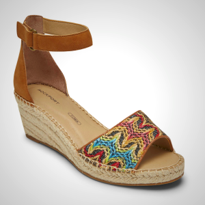 Rockport Sandals For Womens Black - Eileen X-Strap - CF9483526