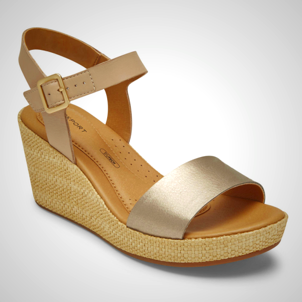 Rockport Sandals For Womens Black - Ridge Circle Cutout Thong - ZH0492678