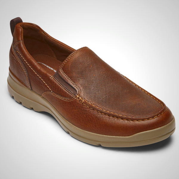 Rockport Slip-On For Mens Dark Brown - City Play Eberdon - WE8579043