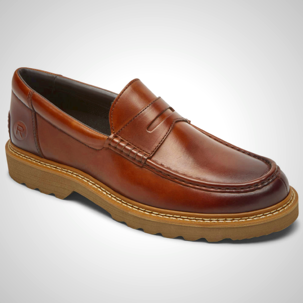 Rockport Slip-On For Mens Brown - City Play Two - YL3429675