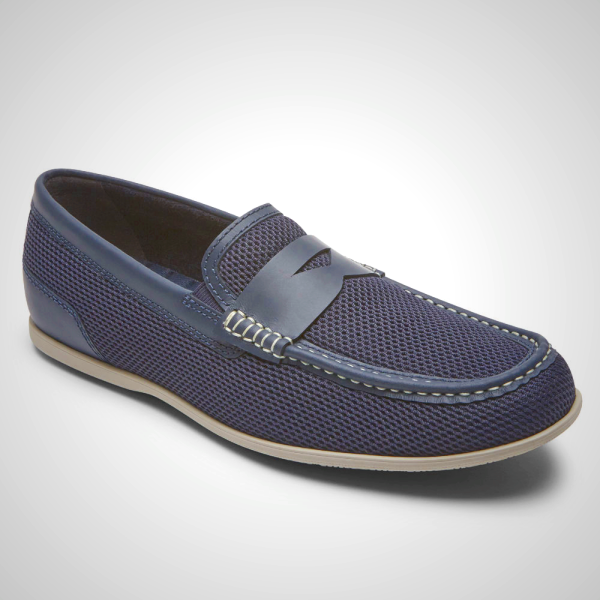 Rockport Slip-On For Mens Dark Brown - ProWalker Eureka Plus - OU5126439