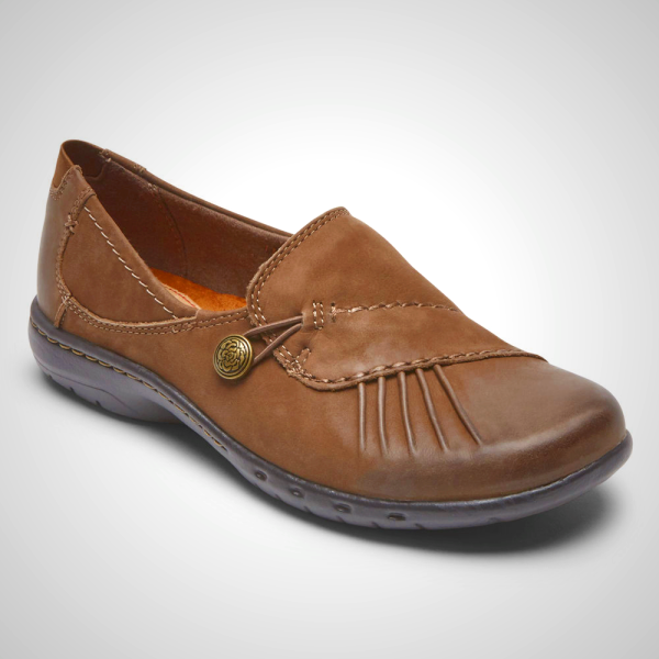 Rockport Slip-On For Womens Green - City Lites Robyne - VS5409163