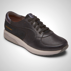 Rockport Sneakers For Womens Black - WALK360 Washable Laceup - ZG9608723